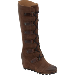 Joan Of Arctic Leather Wedge Boot - Women's