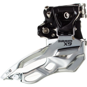 X9 3x10 High Clamp Front Derailleur