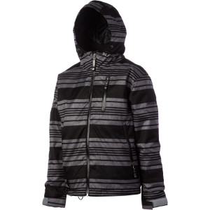Techy Heather Stripe Jacket - Boys'