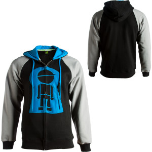 Stepchild Snowboards Raglan Full-Zip Hooded Sweatshirt - Men's - 2010