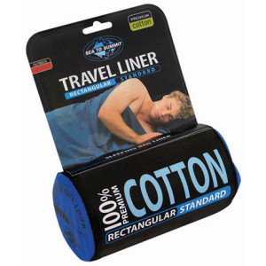 Sea To Summit Premium Cotton Travel Liner w/ Pillow Slip