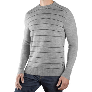 Click to Enlarge for SmartWool Lightweight Stripe Crew Sweater - Men's SmartWool Lightweight Stripe Crew Sweater - Men's-Image