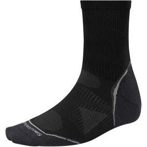 Click to Enlarge for SmartWool PhD Running Ultra Light 3/4 Crew Sock SmartWool PhD Running Ultra Light 3/4 Crew Sock -image