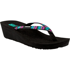 Ribbon Mush Wedge Sandal - Women's