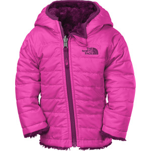 Mossbud Swirl Reversible Hooded Fleece Jacket - Infant Girls'