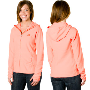 The North Face TKA 100 Texture Masonic Hooded Fleece Jacket - Women's