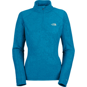 The North Face Embossed TKA 100 Glacier 1/4 Zip Top - Long-Sleeve - Women's