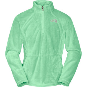 The North Face Mossbud 1/4 Zip Fleece Pullover - Girls'