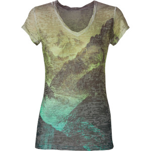 Tadasana Burn-Out Shirt - Short-Sleeve - Women's
