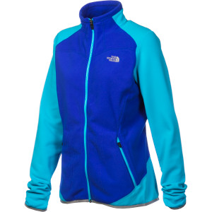 Jacquard Split Full-Zip Fleece Jacket - Women's