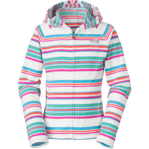 Glacier Striped Full-Zip Hoodie - Girls'