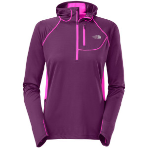 Impulse Active 1/2-Zip Hooded Shirt - Long-Sleeve - Women's