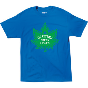 ThirtyTwo Green Leafs T-Shirt - Short-Sleeve - Men's
