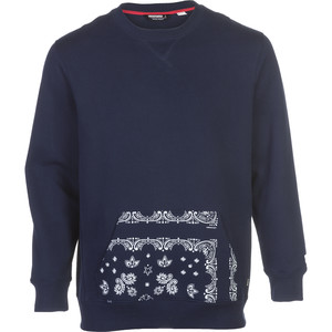 Click to Enlarge for Undefeated Bandana Pocket Crew Sweatshirt - Men's Undefeated Bandana Pocket Crew Sweatshirt - Men's -image