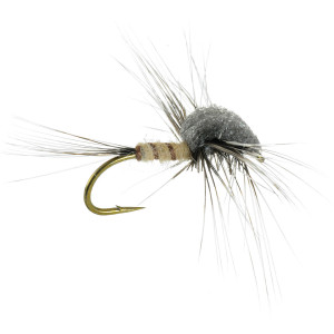 Blue Ribbon Flies Gray Drake Foam Spinner - 2-Pack