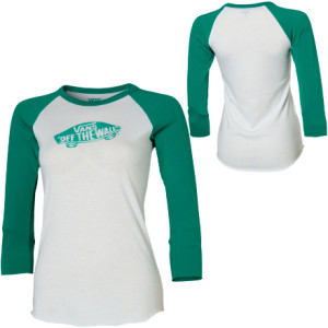Vans Off The Wall Baseball T-Shirt - Long-Sleeve - Women's - 2008