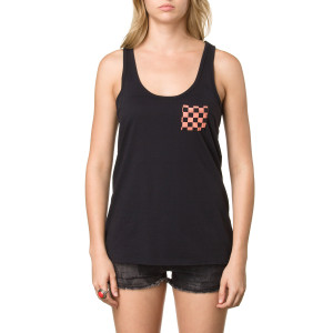 Printed Pocket Tank Top - Women's