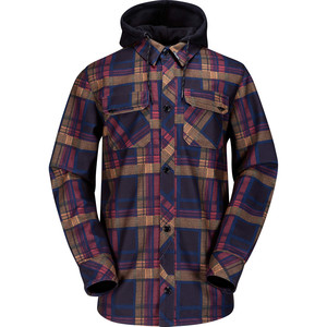 Volcom Hooded Flannel Shirt - Long-Sleeve - Men's -image