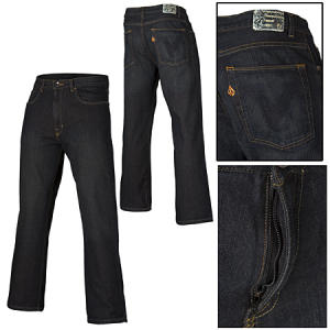 Volcom Black Zip Denim Pant - Men's - 2006