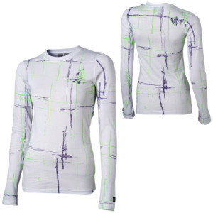 Volcom Painted Plaid T-Shirt - Long-Sleeve - Women's - 2008