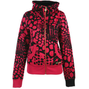 Volcom Dot Mess Fur Full-Zip Hooded Sweatshirt - Women's - 2009