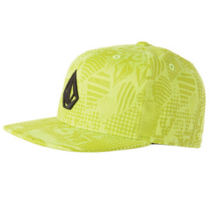 Volcom Mega Dot Fitted Baseball Hat - 2009