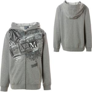 Volcom Bar Font Full-Zip Hooded Sweatshirt - Little Boys' - 2010