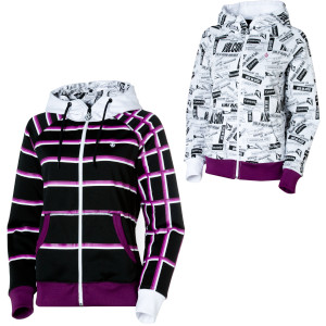 Volcom Hanna Reversible Hydro Full-Zip Hooded Sweatshirt - Women's - 2010