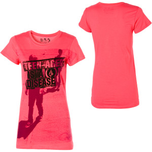 Volcom Disease-Ager Sheer T-Shirt - Short-Sleeve - Women's - 2010