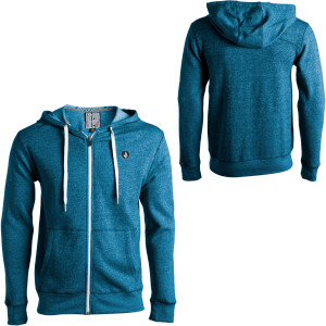 Volcom Solid Slim Marled Full-Zip Hooded Sweatshirt - Men's - 2010