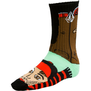 Volcom Hipster Puppet Skate Sock - 2010