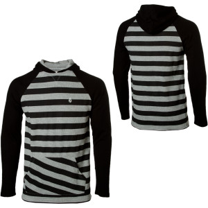 Volcom Solid/Stripe Thermal Hooded Shirt - Long-Sleeve - Men's