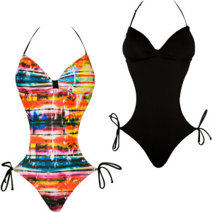 Volcom Tiki Streeky Rev One Piece Swim Suit - Women's - 2011