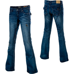 Volcom Dallas Bootcut Linear Flap Pocket Denim Pant - Women's - 2011