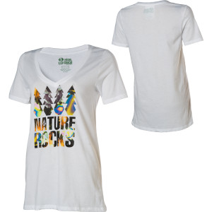 Volcom Nature Rocks Organic Boyfriend V-Neck T-Shirt - Short-Sleeve - Women's - 2011