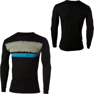 Volcom Blurry Stripe Thermal Waffle T-Shirt - Long-Sleeve - Men's - 2011