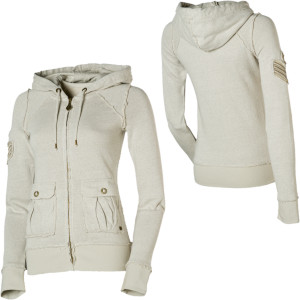 Volcom Mili-Terry Full-Zip Up Sweatshirt - Women's - 2011