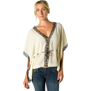 Volcom Leather & Lace Top - Short-Sleeve - Women's - 2011