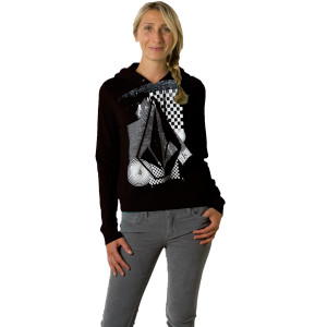 Volcom Check Stone Hooded Sweatshirt - Women's - 2011