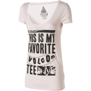 Volcom Fav Slim Scoop V T-Shirt - Short-Sleeve - Women's - 2012