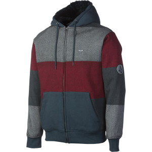 Volcom Vinced Fur-Lined Full-Zip Hoodie - Men's