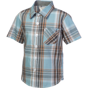 Volcom Ex Factor Plaid Shirt - Short-Sleeve - Little Boys'