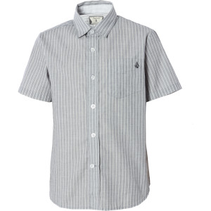 Volcom Ex Factor Stripe Button-Down Shirt - Short-Sleeve - Boys' - 2012