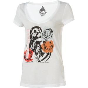 Volcom Beautiful Dreamer Slim Scoop V-Neck T-Shirt - Short-Sleeve - Women's