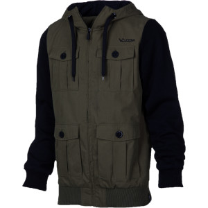 Volcom Navy Full-Zip Hoodie - Men's 
