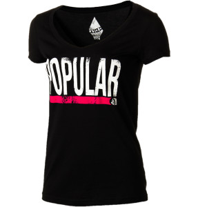 Volcom Pop Schmop Slim Scoop T-Shirt - Short-Sleeve - Women's