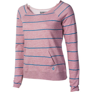 Volcom Moclov Striped Crew Sweatshirt - Women's