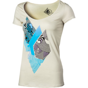 Volcom Litter Stone Slim V-Neck T-Shirt - Short-Sleeve - Women's