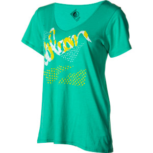 Volcom Script-A-Dot Boyfriend T-Shirt - Short-Sleeve - Women's