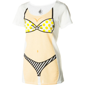 Volcom She Wore A Boyfriend Crew - Short-Sleeve - Women's